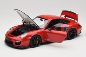 Porsche 911 997 GT2 RS Red With Black Wheels Minichamps 1:18 100069407 Diecast — photo 2 of 8