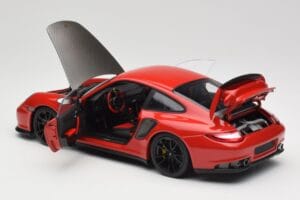 Porsche 911 997 GT2 RS Red With Black Wheels Minichamps 1:18 100069407 Diecast — photo 5 of 8