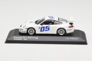 Porsche 911 997 GT3 Cup #5 Presentation 2005 Minichamps 1:43 400056400 Diecast
