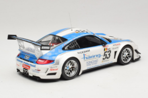 Porsche 911 997 GT3 R #53 Muhlner Motorsport P-Y. Vannelet / U. Peyroles Class Winners 24 Hours of Spa 2010 Minichamps 1:18 1 — photo 2 of 6