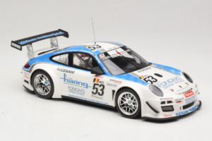 Porsche 911 997 GT3 R #53 Muhlner Motorsport P-Y. Vannelet / U. Peyroles Class Winners 24 Hours of Spa 2010 Minichamps 1:18 1 — photo 4 of 6