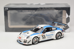 Porsche 911 997 GT3 R #53 Muhlner Motorsport P-Y. Vannelet / U. Peyroles Class Winners 24 Hours of Spa 2010 Minichamps 1:18 1 — photo 6 of 6