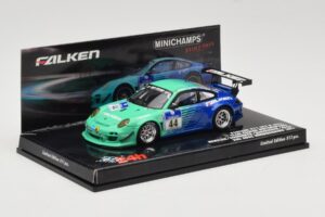 Porsche 911 997 GT3 R #44 Team Falken S. Henzler / P. Dumbreck / M. Ragginger / S. Asch 24 Hours Nurburgring 2011 Minichamps  — photo 2 of 4