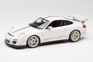 Porsche 911 997 GT3 RS 4.0 White Bburago 1:18 18-11036 Diecast