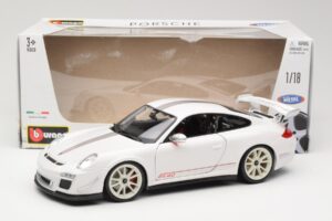 Porsche 911 997 GT3 RS 4.0 White Bburago 1:18 18-11036 Diecast — photo 8 of 8