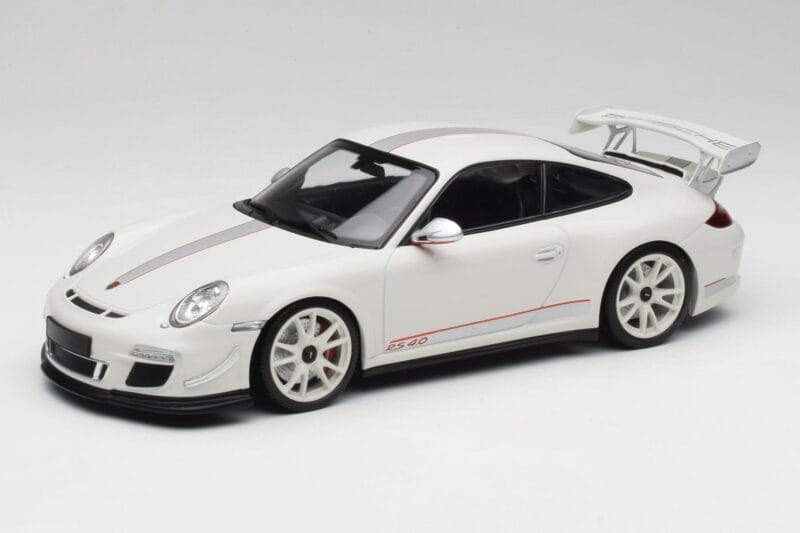 Porsche 911 997 GT3 RS 4.0 White Minichamps 1:18 155062221 Diecast