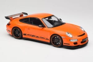 Porsche 911 997 GT3 RS Orange Minichamps 1:18 155062122 Diecast — photo 4 of 6