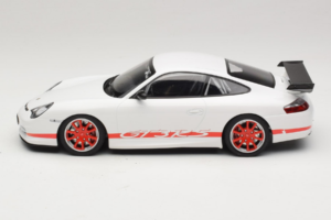 Porsche 911 996 GT3 RS White Red Stripe Minichamps 1:18 155062020 Diecast — photo 3 of 6