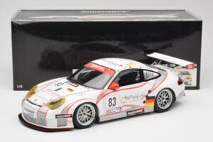 Porsche 911 997 GT3 RSR #83 Team Seikel L. Nielsen / M. Ehret / D. Farnbacher 24 Hours of Le Mans 2006 Minichamps 1:18 100066 — photo 8 of 8