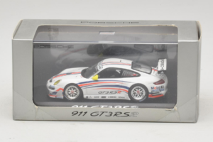 Porsche 911 997 GT3 RSR White With Blue and Orange Stripes 2007 Minichamps 1:43 WAP02000618 Diecast — photo 4 of 4
