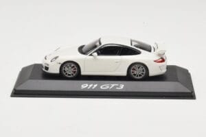 Porsche 911 997 GT3 White Minichamps 1:43 WAP0202080C Diecast