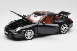 Porsche 911 997 Targa Black Norev 1:18 187506 Diecast — photo 2 of 8
