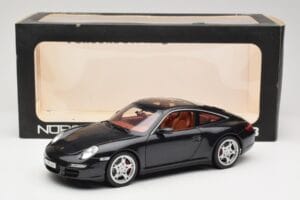 Porsche 911 997 Targa Black Norev 1:18 187506 Diecast — photo 8 of 8