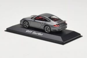 Porsche 911 997 Turbo Anthracite Grey Minichamps 1:43 WAP0200010A Diecast — photo 3 of 4