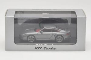 Porsche 911 997 Turbo Anthracite Grey Minichamps 1:43 WAP0200010A Diecast — photo 4 of 4