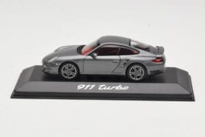 Porsche 911 997 Turbo Anthracite Grey Minichamps 1:43 WAP0200010A Diecast