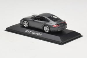 Porsche 911 997 Turbo Grey Metallic Minichamps 1:43 WAP02013116 Diecast — photo 3 of 4