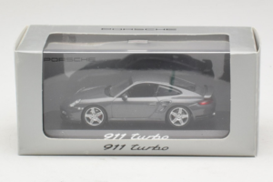 Porsche 911 997 Turbo Grey Metallic Minichamps 1:43 WAP02013116 Diecast — photo 4 of 4