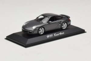 Porsche 911 997 Turbo Grey Metallic Minichamps 1:43 WAP02013016 Diecast — photo 2 of 5