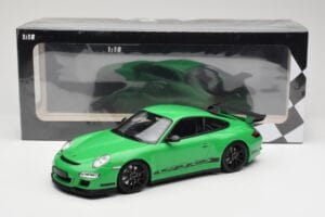 Porsche 911 997.1 GT3 RS Green Minichamps 1:18 155062124 Diecast — photo 6 of 6