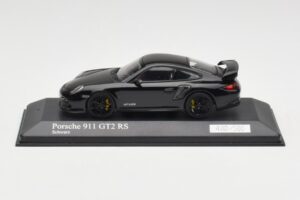 Porsche 911 997.2 GT2 RS Black with Black Wheels Minichamps 1:43 400069404 Diecast