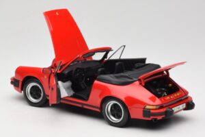 Porsche 911 SC Cabriolet Red Minichamps 1:18 100063030 Diecast — photo 5 of 8