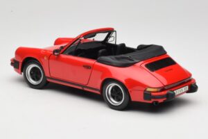 Porsche 911 SC Cabriolet Red Minichamps 1:18 100063030 Diecast — photo 7 of 8