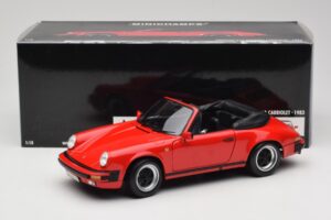 Porsche 911 SC Cabriolet Red Minichamps 1:18 100063030 Diecast — photo 8 of 8