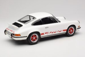 Porsche 911 Carrera RS 2.7 Grand Prix White With Red Norev 1:12 127514 Diecast — photo 2 of 6