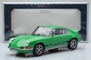 Porsche 911 Carrera RS 2.7 Green Norev 1:18 187680 Diecast — photo 6 of 6