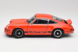 Porsche 911 Carrera RS 2.7 Orange & Black Stripes AUTOart 1:18 78054 Diecast — photo 4 of 8