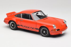 Porsche 911 Carrera RS 2.7 Orange & Black Stripes AUTOart 1:18 78054 Diecast — photo 6 of 8