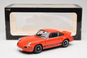 Porsche 911 Carrera RS 2.7 Orange & Black Stripes AUTOart 1:18 78054 Diecast — photo 8 of 8