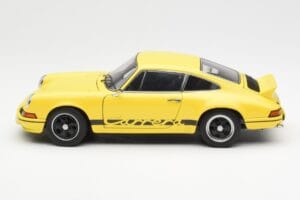 Porsche 911 Carrera RS 2.7 Yellow AUTOart 1:18 78053 Diecast — photo 4 of 8