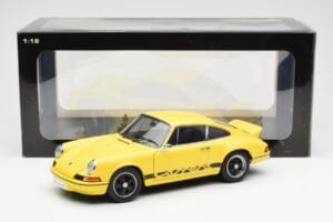Porsche 911 Carrera RS 2.7 Yellow AUTOart 1:18 78053 Diecast — photo 8 of 8