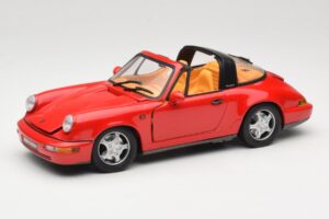 Porsche 911 Carrera Targa Red Anson 1:18 3054 Diecast