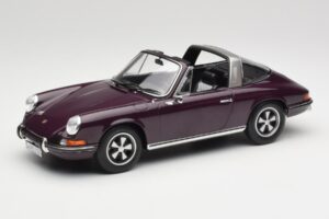 Porsche 911 E Targa Purple Norev 1:18 187644 Diecast