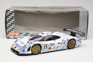 Porsche 911 GT1 #25 Porsche AG U. Alzen / J. Muller / B. Wollek 24 Hours of Le Mans 1998 Maisto 1:18 56052 Diecast — photo 8 of 8