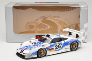 Porsche 911 GT1 #26 K. Wendlinger / Goody / Y. Dalmas 24 Hours of Le Mans 1996 UT Models 1:18 180966626 Diecast — photo 8 of 8