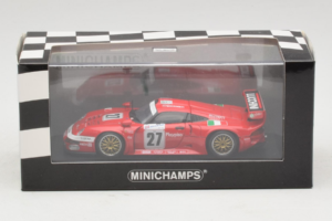 Porsche 911 GT1 #27 BMS Scuderia Italia 24 Hours of Le Mans 1997 Minichamps 1:43 430976627 Diecast — photo 4 of 4