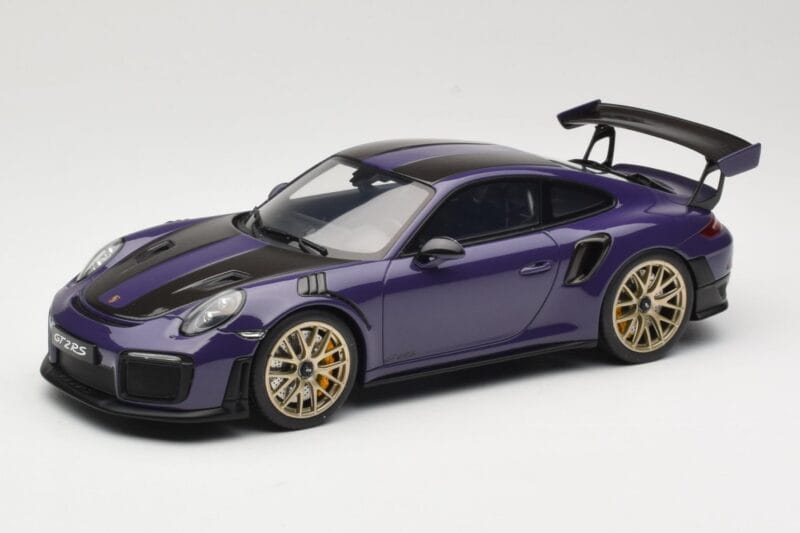 Porsche 911 GT2 RS 991.2 Ultraviolet GT Spirit 1:18 GT926 Resin