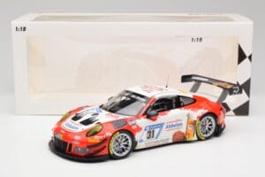 Porsche 911 GT3 R #31 Frikadelli Racing N. Siedler / M. Seefried 24 Hours Nürburgring 2018 Minichamps 1:18 153186931 Diecast — photo 6 of 6