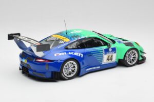 Porsche 911 GT3 R #44 Falken Motorsport W. Henzler / P. Dumbreck NBR 2016 Minichamps 1:18 155166044 Diecast — photo 2 of 6