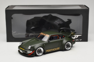 Porsche 911 RWB Penthouse Kaki Green GT Spirit 1:18 GT559 Resin — photo 6 of 6
