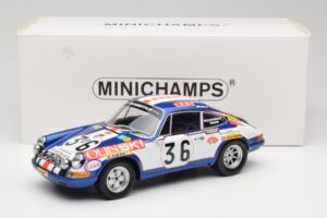 Porsche 911 S #36 B. Waldegard / C. Cheneviere 24 Hours of Le Mans 1971 Minichamps 1:18 107716836 Resin — photo 6 of 6