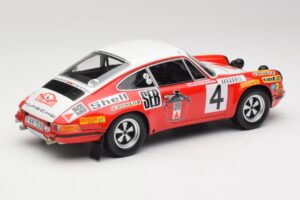 Porsche 911 S #4 G. Larrousse / M. Perramond 2nd Place Rally Monte Carlo 1972 Minichamps 1:18 107726804 Resin — photo 2 of 6