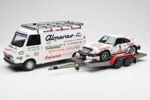 Porsche 911 SC Group 4 Citroen C35 Assistance Rally Portugal 1981 Otto 1:18 OT374 Resin