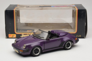 Porsche 911 3.2 Speedster Purple Maisto 1:18 50248 Diecast — photo 8 of 8