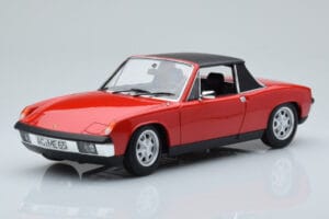 Porsche 914 1.7 Bahia Red Norev 1:18 187690 Diecast