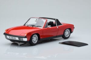 Porsche 914 1.7 Bahia Red Norev 1:18 187690 Diecast — photo 6 of 7